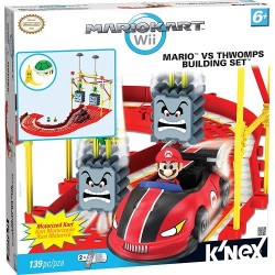 ollectible Mario Kart Mario vs Thwomps Race Car Set
