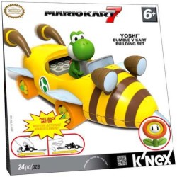 K'nex Mario Kart 7 Yoshi Bumble V Kart Building Set (2013 Collectible!)