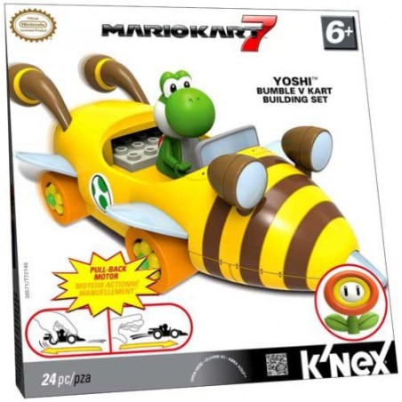 K'nex Mario Kart 7 Yoshi Bumble V Kart Building Set (2013 Collectible!)