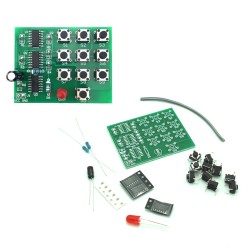 Password Code Combination Keypad Button Matrix Soldering Kit DIY