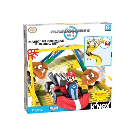 Collectible K'nex Mario Kart Mario vs. Goombas Building Set