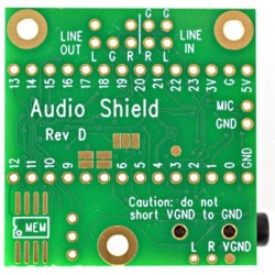 Teensy Audio Shield for Teensy 4.0 and 4.1