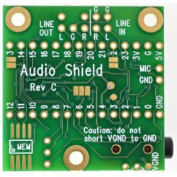 Teensy Audio Shield for Teensy 3.0, 3.1, 3.2, 3.5, 3.6