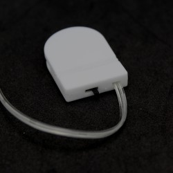 White 2032 Coin Cell Battery Holder with ON/OFF switch - 3V