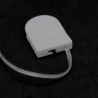 White 2032 Coin Cell Battery Holder with ON/OFF switch - 3V