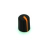 Orange D Shaft Knob 6mm