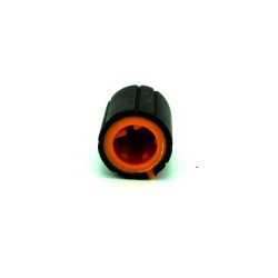 Orange D Shaft Knob 6mm