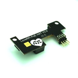 LoveRPi Power-Over-Ethernet (PoE) HAT for Raspberry Pi 4 Model B and Raspberry Pi 3 Model B+ (Compact, Non-Isolated)