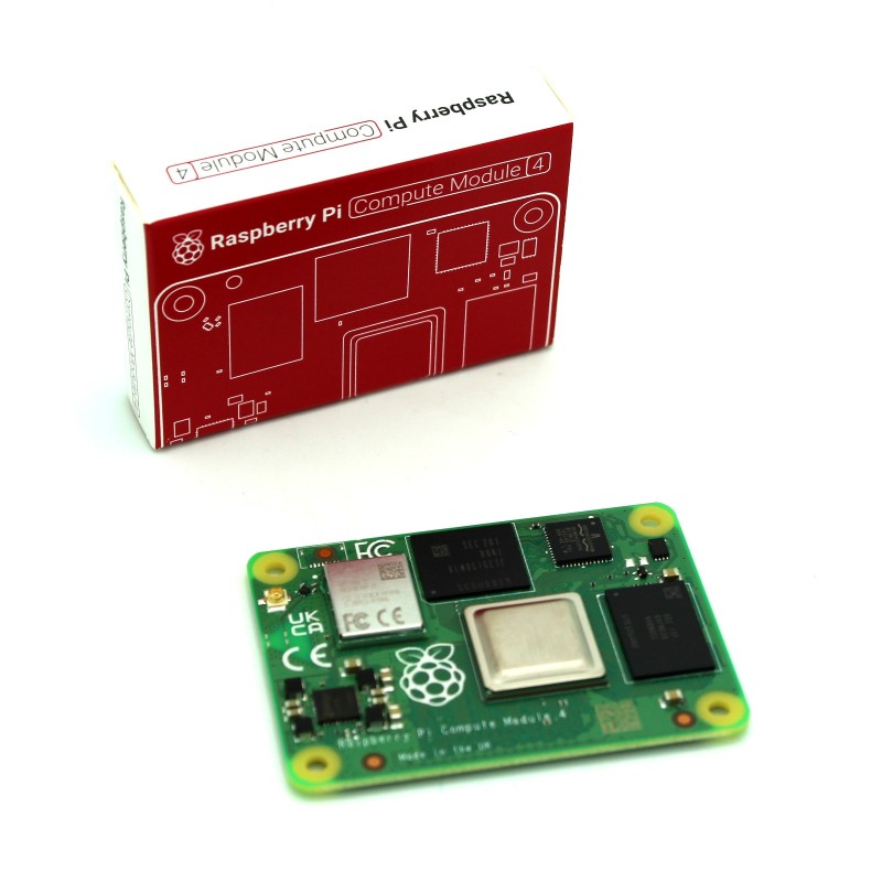 Raspberry Pi Compute Module 4, CM4, 1GB RAM, 8GB eMMC, BCM2711, ARM Cortex-A72 CM4101008