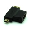 Dual Mini HDMI and Micro HDMI to HDMI Adapter