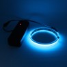 Thin Blue EL Tape + Battery Pack (3.28ft)