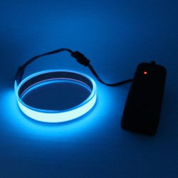 Blue EL Tape + Battery Pack (14mm Wide x 2ft)