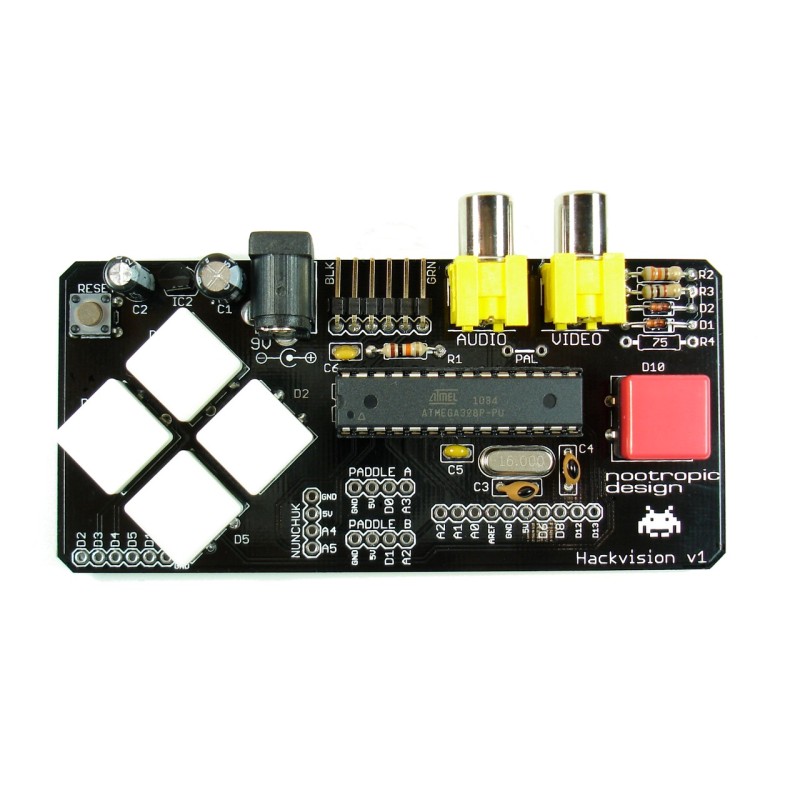 Hackvision Arduino Game Console Kit
