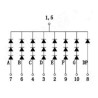 Large 1.8" Single Digit Segment Display - Super Bright Red