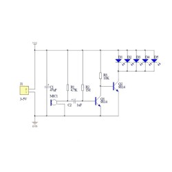Sound to Light Converter Soldering Kit DIY
