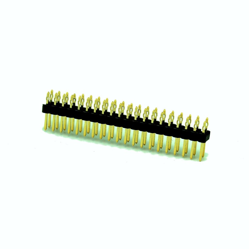 2x20 40 Pin Male Solderless Push Header Pins GPIO Hammer