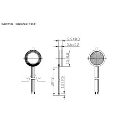 Mini 8 ohm Speaker - 1W