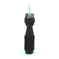 Multi Tip Screwdriver with 6 Bits