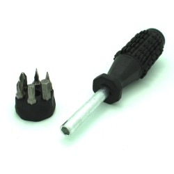 Multi Tip Screwdriver with 6 Bits