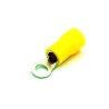 Ring Insulated Wire Connector Electrical Crimp Terminal Yellow RV5.5-4