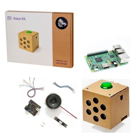 Google Aiy Voice Kit V1 (Raspberry Pi 3 included)