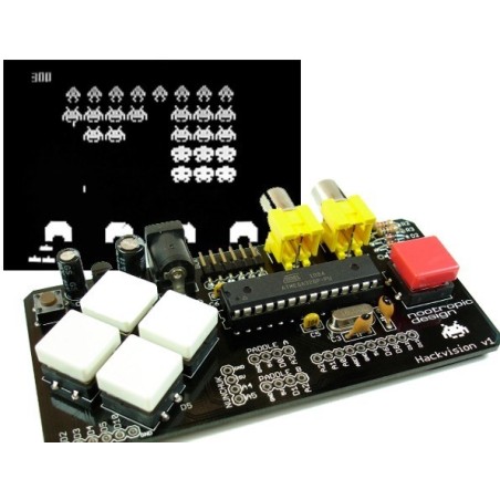 Hackvision Arduino Game Console Kit