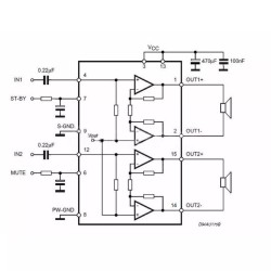 TDA7297 2x15W Amplifier Kit