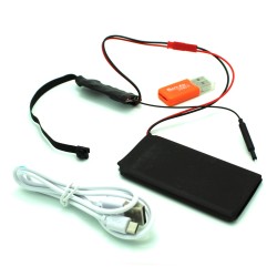 Hidden Spy Camera Recording Set with Wifi Remote Controls via App