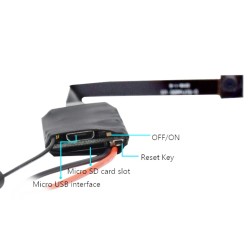 Hidden Spy Camera Recording Set with Wifi Remote Viewing