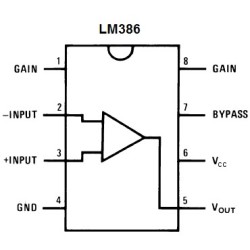 LM386 Low Voltage Audio Amplifier