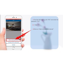 Hidden Spy Camera Recording Set with Wifi Remote Viewing