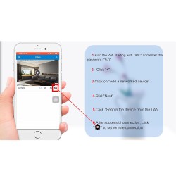 Hidden Spy Camera Recording Set with Wifi Remote Viewing