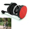 Bike Airtag Holder Mount Reflector Red Round