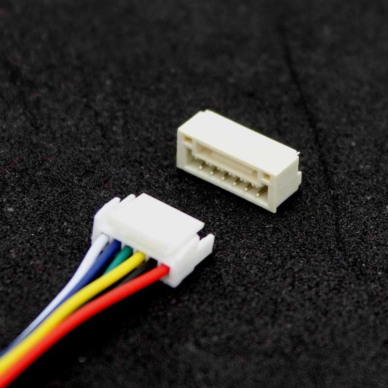 6 Pin JST GH Socket / Receptacle Connector Male