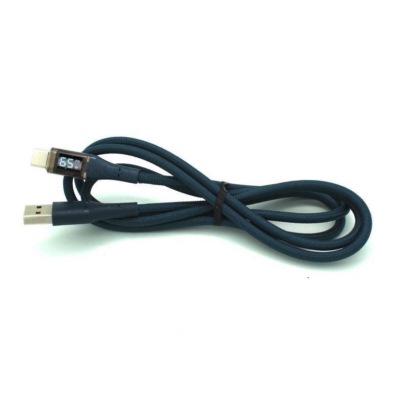 USB C Cable with Wattage Display