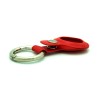 Keychain for AirTag PU Leather Holder
