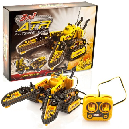 3-in-1 Remote Controlled All Terrain Robot: ATR