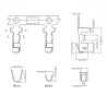 Female 2 Pin JST XH Crimp Connector
