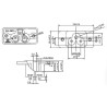 Male Power Connector: IEC 320 C5 / C6