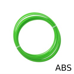 Flourescent Green ABS Filament 1.75mm 40g 3D Printer