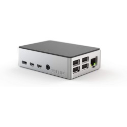 Flirc Raspberry Pi 4 Case (Silver) 