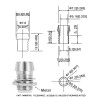 Metal LED Holder 5mm