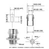Metal LED Holder 3mm