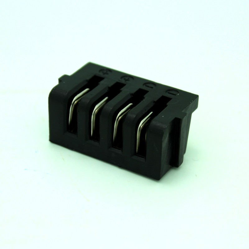 Ebike 4 Pin Female Battery Power Discharge Replacement Solder Connector Hailong Straight Square
