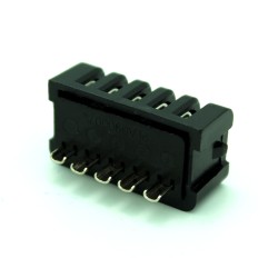 Ebike 5 Pin Female Battery Power Discharge Replacement Solder Socket Hailong Straight Square