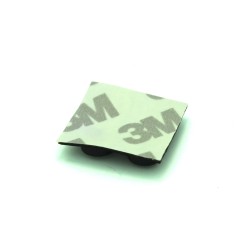 Black Grippy Rubber Feet / Bumpers for Electronics