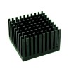 40mm x 40mm x 25mm Heatsink: Aluminum Black