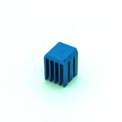 Blue 9mm x 9mm x 12mm Heatsink for Raspberry Pi