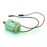 DC Motor with Brass Gear and Wire Leads TT