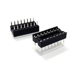16 Pin IC Socket (DIP)
